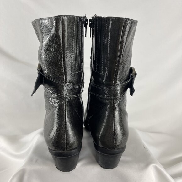 Naot Grey Patent Ankle Boots Womens EU Size 37 - Picture 7 of 11